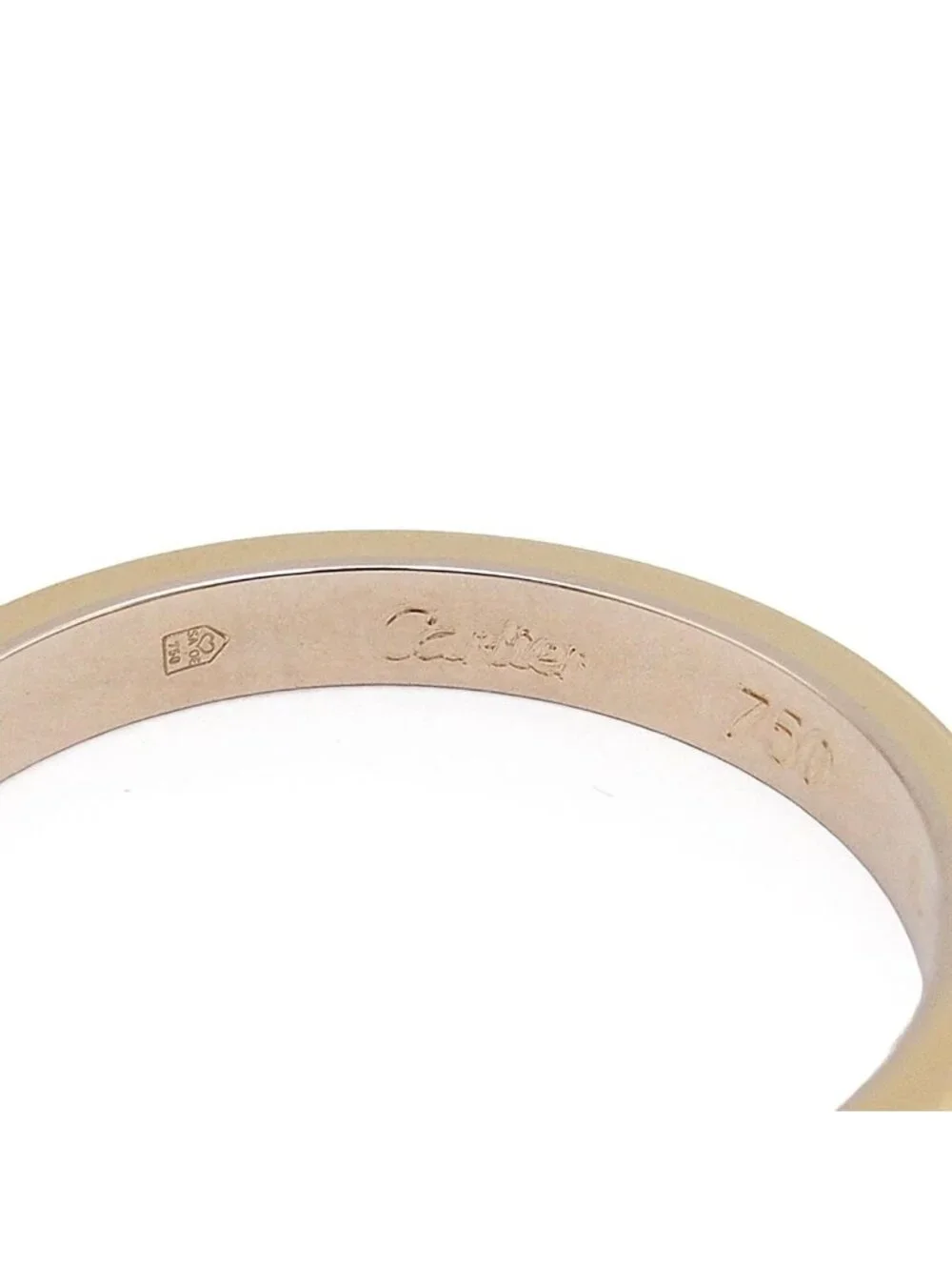 Cartier Louis Vendome Three Color Gold 59 Ring